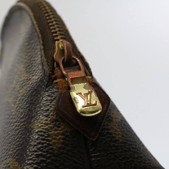 LOUIS VUITTON Monogram Pochette Cosmetic PM Cosmetic Pouch M47515 LV Auth 53456 - Picture 8 of 16